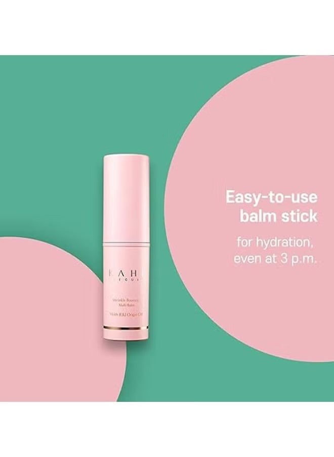 KAHI - Wrinkle Bounce Multi Balm 9g，Instant wrinkle care, Facial Serum Stick, Extraordinary Facial Serum Stick, Hydrate Manage Wrinkles Around Face - Image 1