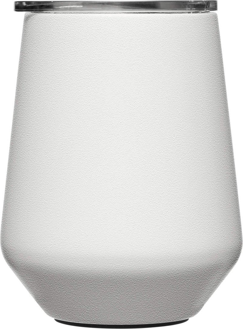 CamelBak Horizon 12oz Wine Tumbler - Insulated Stainless Steel - Tri-Mode Lid - White - Image 4