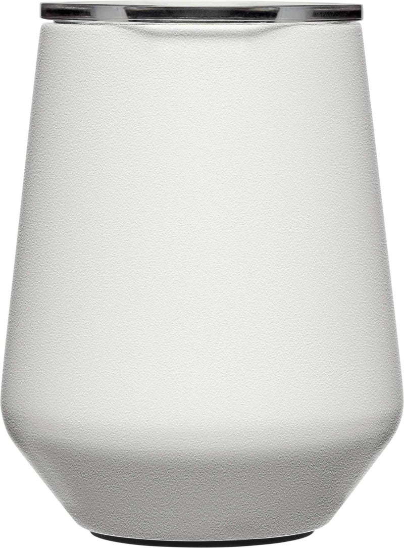 CamelBak Horizon 12oz Wine Tumbler - Insulated Stainless Steel - Tri-Mode Lid - White - Image 3