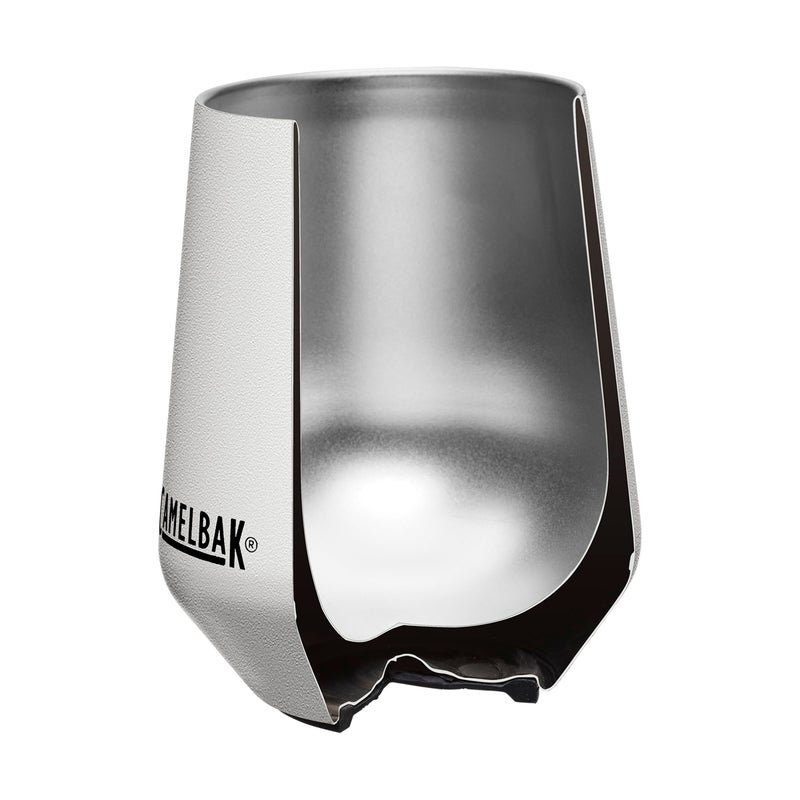 CamelBak Horizon 12oz Wine Tumbler - Insulated Stainless Steel - Tri-Mode Lid - White - Image 5