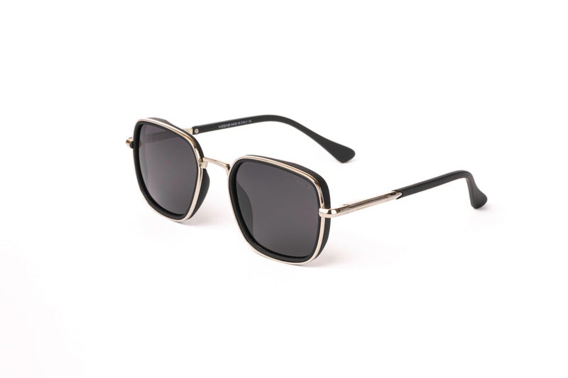 VEGAS Full Rim Square Unisex Grey  Sunglasses V2060 S C1 - Image 2