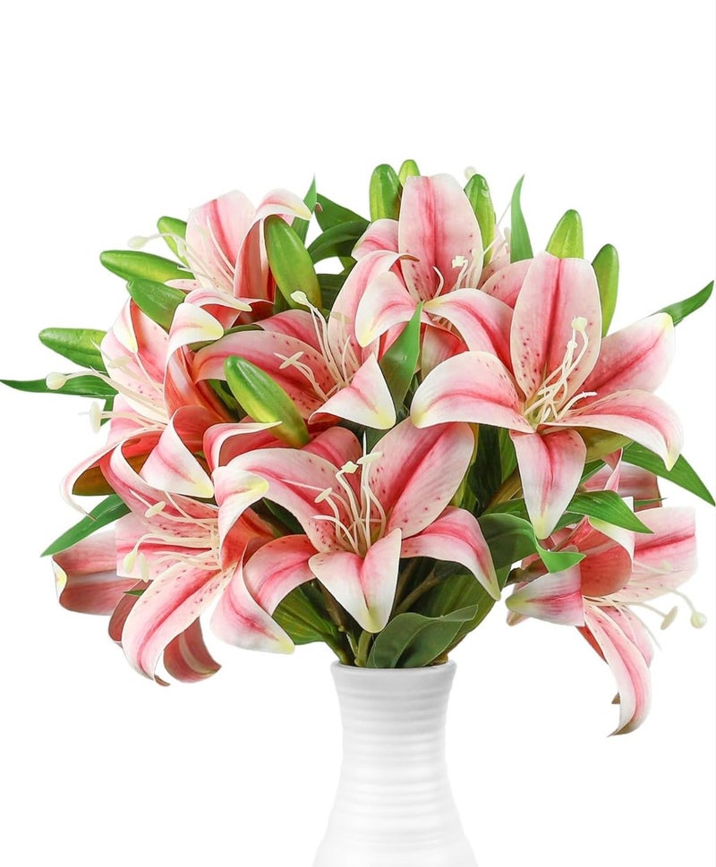 VRB Dec زهور صناعية ليلك 1 قطعة (3 رأس) مجموعة زهور رغوية - Image 1
