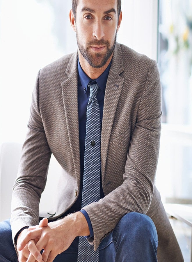 Thunaraz Tie Tacks for Men Tie Bar Clip for Regular Ties Necktie Mens Ties Tacks Clutch with Chain for Wedding Business Pin Clips Mixes Color - Image 4