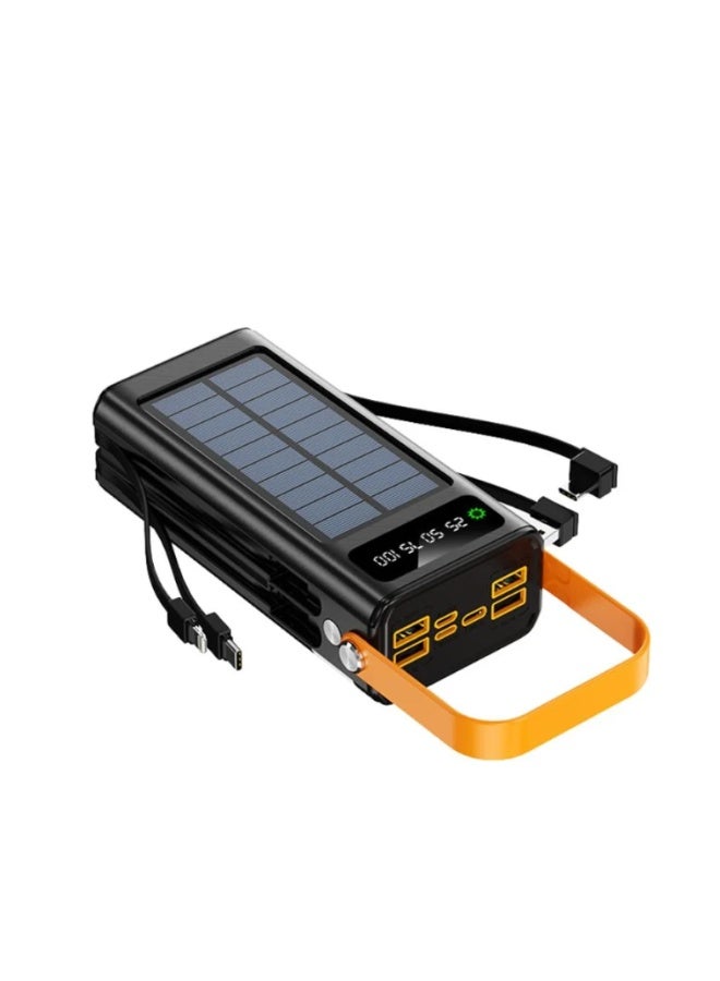 DENX DX436 50000mAh Power Bank with Fast Charging, Solar Charging, and Multiple Ports - Image 1