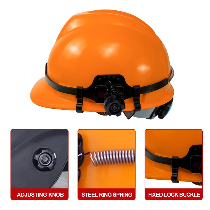 ELESEDI Hard Hat Adapter for Welding Helmet - Welding Hood Hard Hat Adapter Replacemengt Adjustable Mounting System Cap Mount Adapter Compatible with Most Series Welding Helmets - Image 3