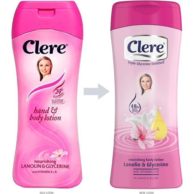 CLERE Hand and Body Lotion Nourishing Lanolin and Glycerine - Image 2