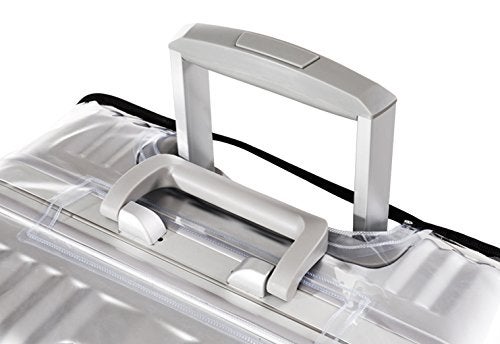 JenKin Luggage Protector Suitcase Cover PVC Waterproof Travel Suitcase Fits Most to 30"（30" (21.3" L x 13.4" W x 29.5" H)） - Image 5