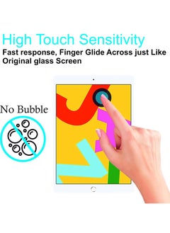 Generic Tempered Glass Film HD Crystal Clear Easy Installation Scratch Resistant 9H Hardness For Apple iPad 10.2 Inch 9Th Gen Generation 2021 8Th Gen 2020 7Th Gen 2019  - Image 4