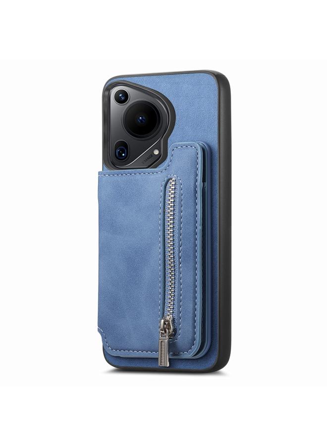 S-TOP Case For Huawei nova 13 Pro Retro MagSafe Zipper Wallet Card Bag Back Phone Case - Image 2