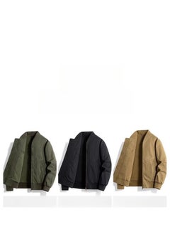 Jeep Men's Stand Up Collar Windproof Oversized Loose Casual Sports Jacket  - Image 2