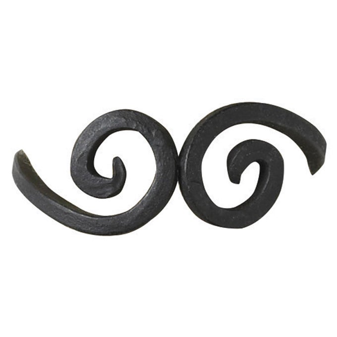 IRON KNOTTED NAPKIN RING SET OF 4