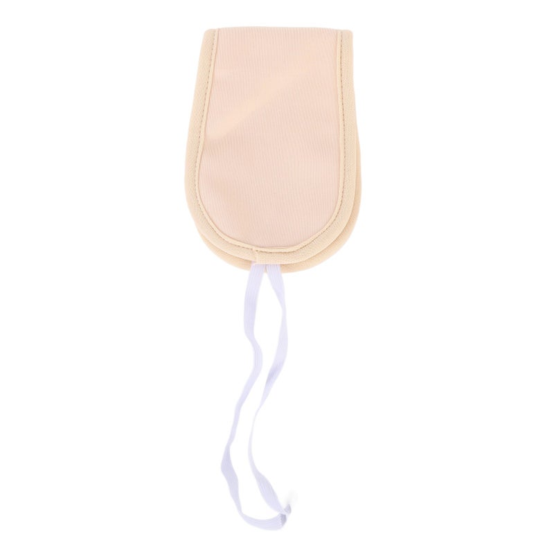 Soft Reusable Castor Oil Pack Sleep Neck Soreness Relief Compress Castor Oil Wrap for Thyroid Nodules Khaki - Image 2