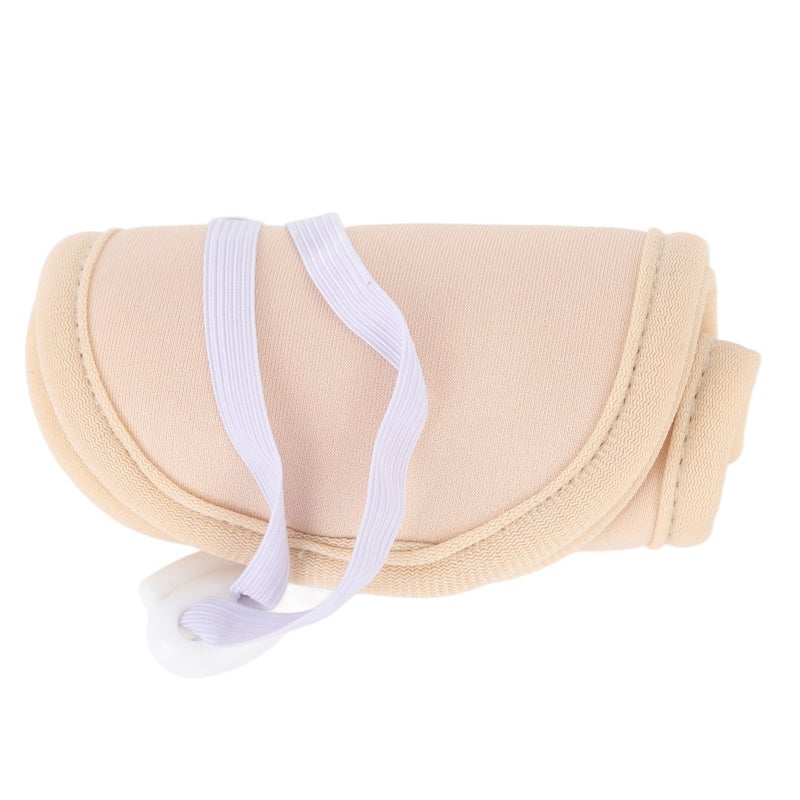 Soft Reusable Castor Oil Pack Sleep Neck Soreness Relief Compress Castor Oil Wrap for Thyroid Nodules Khaki - Image 4