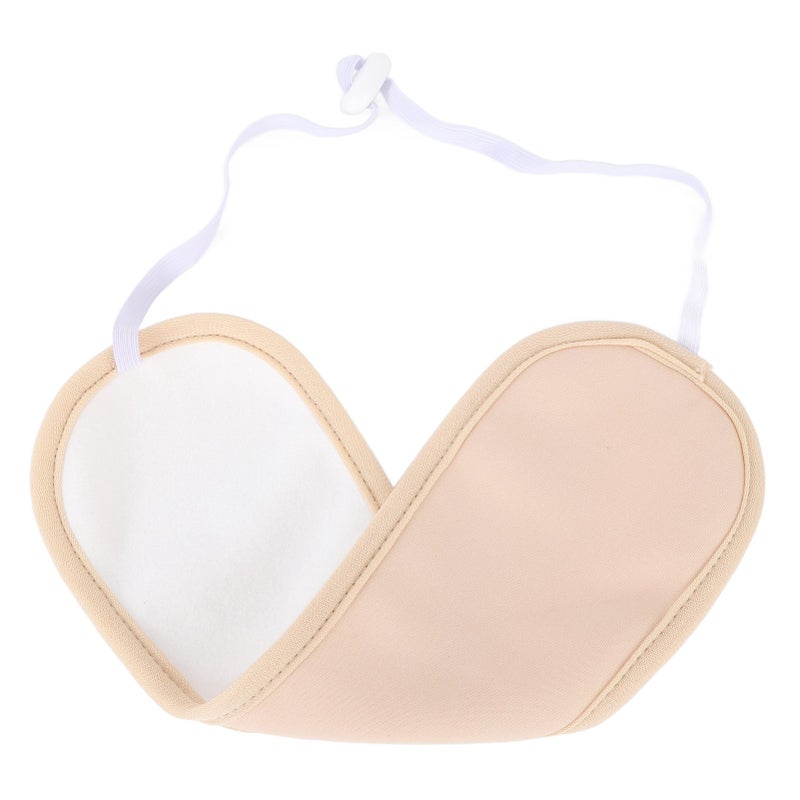 Soft Reusable Castor Oil Pack Sleep Neck Soreness Relief Compress Castor Oil Wrap for Thyroid Nodules Khaki - Image 3