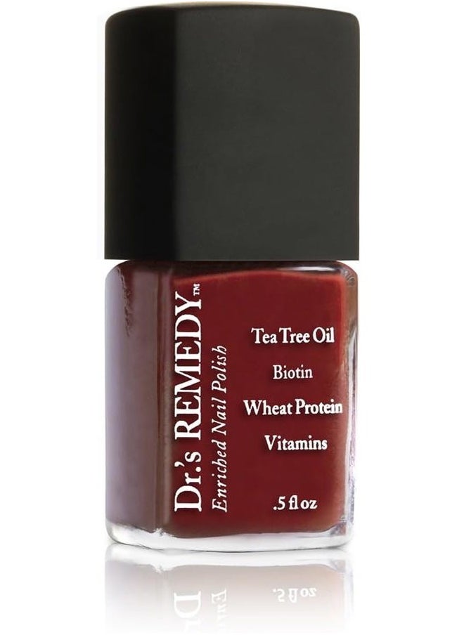 Dr.'s Remedy Enriched Nail Polish (REMEDY Red)  - Image 1