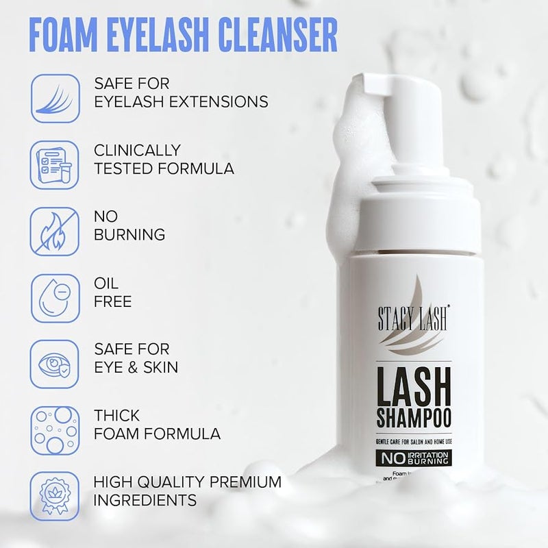 Stacy Lash Eyelash Extension Shampoo - 50ml - Image 4