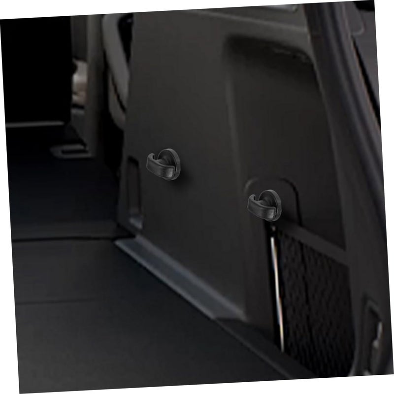 8Pcs Black Car Hooks Mounting Points for Cargo Net Replacement Trunk Storage Organizer - Image 5