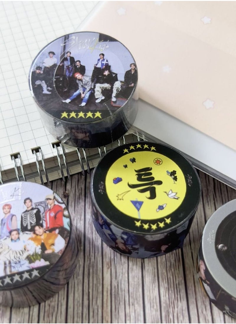 EHOME Stray Kids 5-Star New Album Paper Tape 2 x 5cm  - Image 3