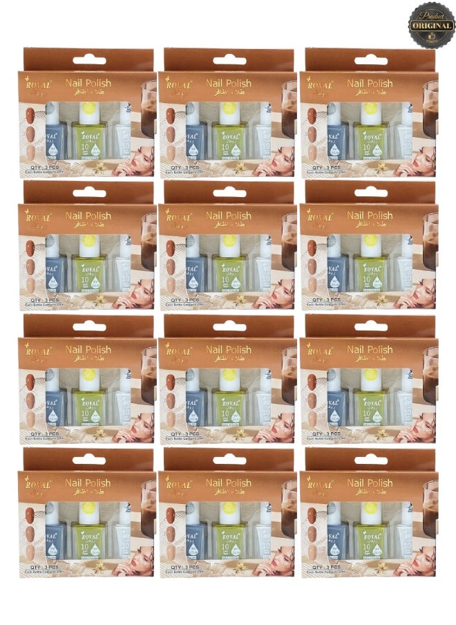 ROVAL 36 Pieces Nail Polish 25ML  - Image 1