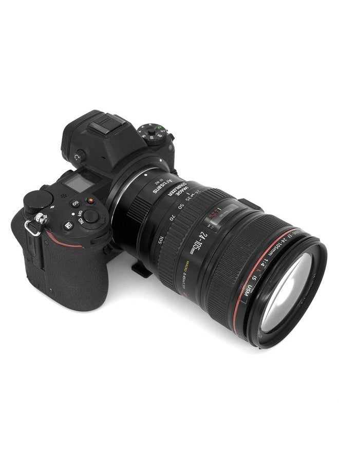 7artisans - EF-NZ Lens Adapter Auto-Focus Lens Speedbooster Converter Ring Compatible for Canon EF/EF-S Lens and Nikon Z-Mount Camera for Z5 Z6 Z7 Z6ll Z7ll Z9 Z30 Z50 ZFC - Image 1