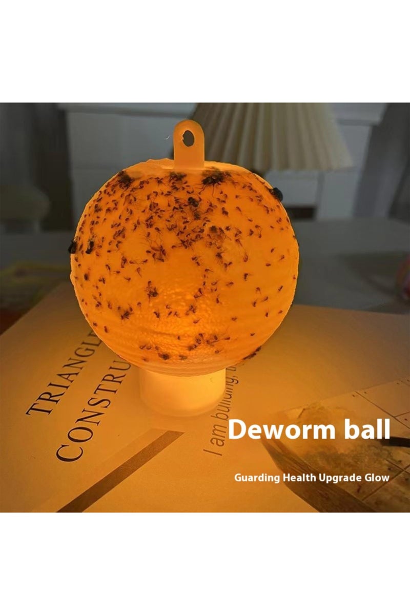 Generic 4 packs, luminous sticky fruit fly trapping ball, sticky fly, gnats, wasps, hornets, mosquitoes, insects, flying insects, the trapping ball can glow  - Image 3
