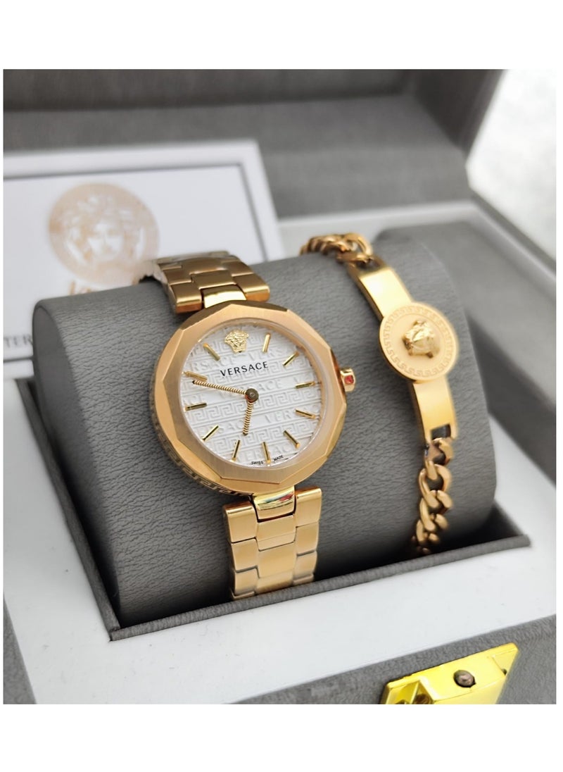 VERSACE - Luxury and beautiful second-class Versace women's watch set - Image 1