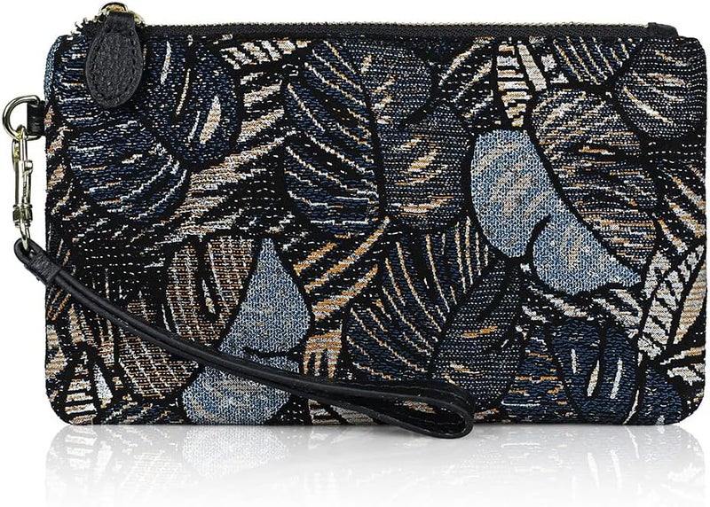 befen Genuine Leather Wristlet Clutch RFID Blocking Bag Cell Phone Wallet Purse Wristlet Wallet Purses and Handbags for Women - Image 1