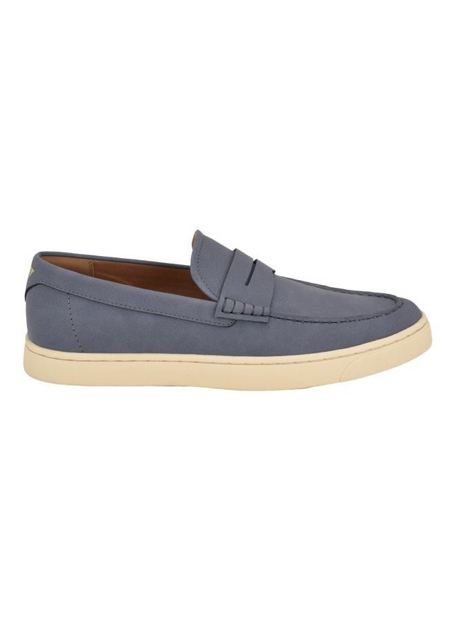 GUESS Men's Grovel Loafer, Light Blue 450, 40 EU - Image 5