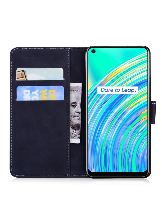 erorex Case For OPPO Realme 7I/Realme C17 Skin Feel Pure Color Flip Leather Phone Case - Image 4