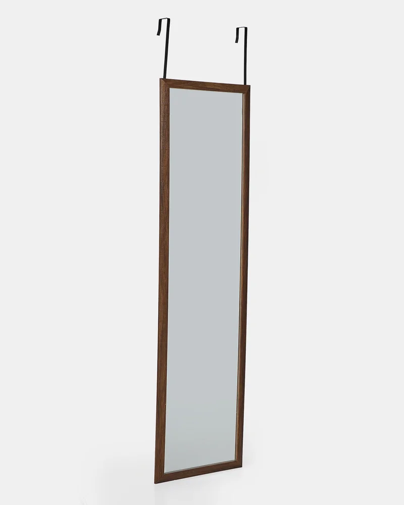Redtag Brown Textured Wall Mirror