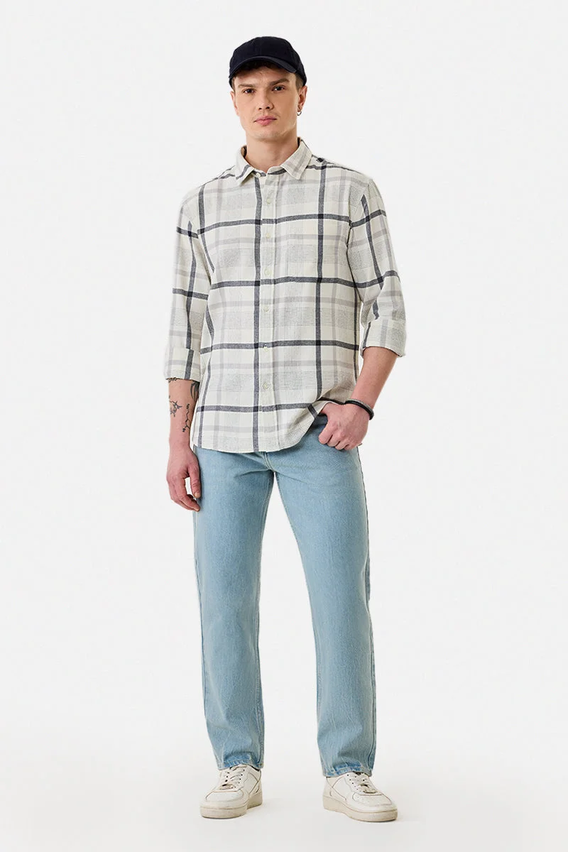 SNITCH جينز واسع مغسول