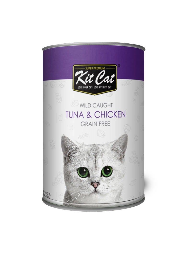 كيت كات تونة ودجاج بري 400 غرام - Image 2