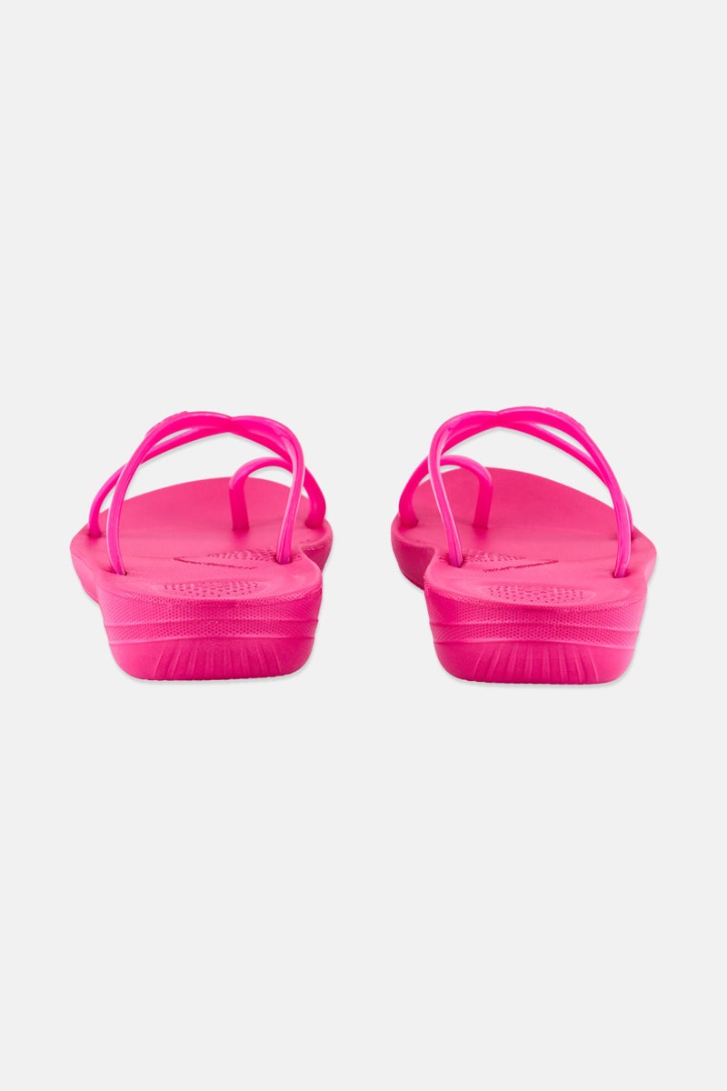 FitFlop Women Iqushion Slip On Sandals, Pink - Image 3