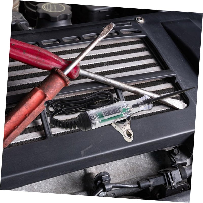 Car Circuit Test Pen Nondestructive Voltage Tester for Automotive Diagnostics Wire Design for Quick Repairs Accurate Readings for Engine Troubleshooting Measurement - Image 5
