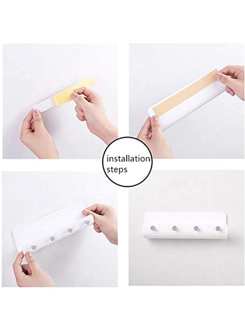 Key Holder Wall Hook Creative Kitchen Bathroom Hanger Hook Home Organizer Accessory for The Modern Home Adhesize Hooks  - Image 4