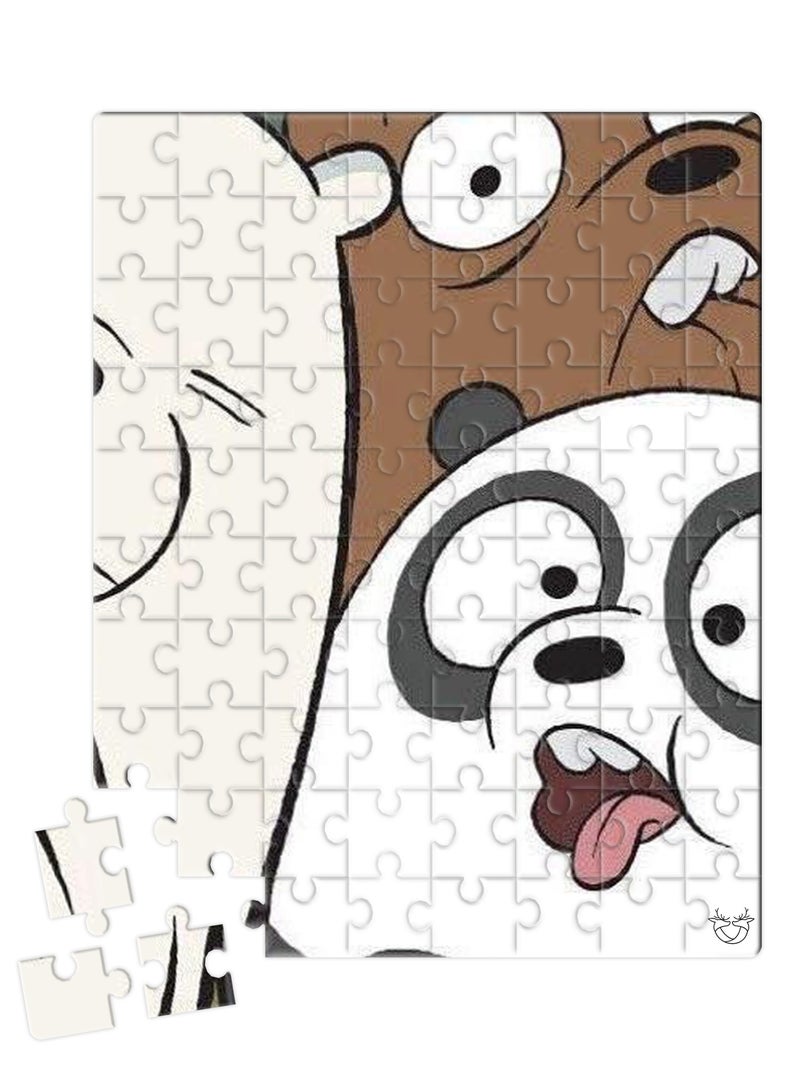 Reeman Design we bare bears Printed Puzzles 20x30cm
