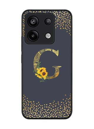 Rugged Black Edge Case for Xiaomi Redmi Note 13 Pro 5G Case Cover- Custom Monogram Initial Letter Mandala Floral Pattern Alphabet - G(Grey) - pzsku/Z2AE06AA3060D57EC3003Z/45/_/1712051690/751652ad-2064-4e9e-9516-978fa98e1bcd