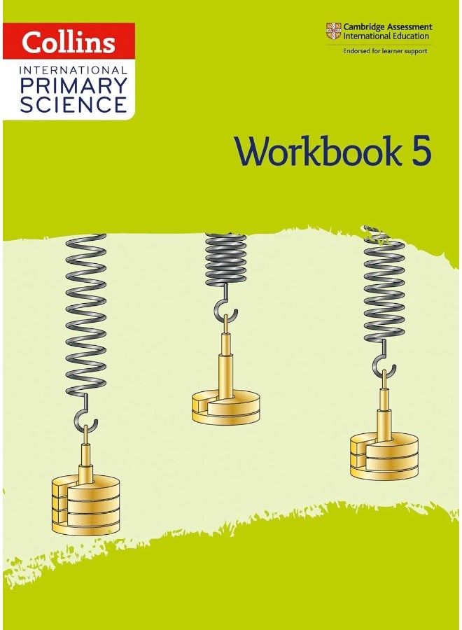 كتاب العمل في العلوم الابتدائية الدولية من كولينز: المرحلة 5