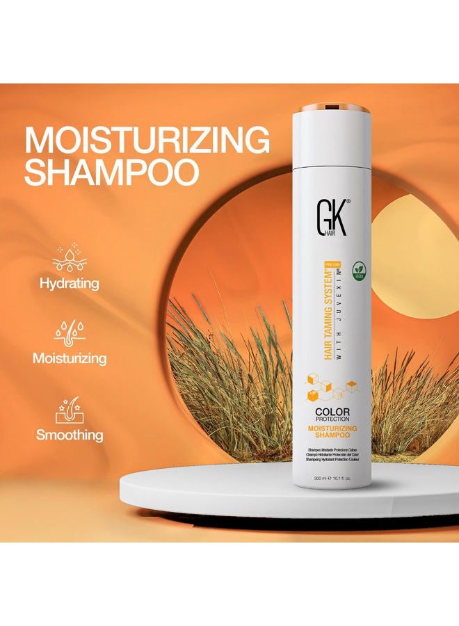GK Hair Moisture Repair Shampoo | Nourishing & Anti-Dandruff Shampoo for Women & Men with Dry, Frizzy, or Color-Treated Hair | Sulfate-Free Formula for a Smooth Hair Care Routine | 10.1 fl oz - Image 5