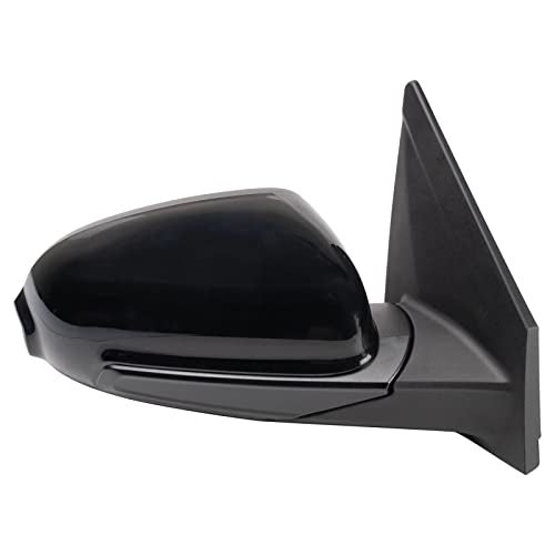 TRQ Passenger Side Power Heated Mirror Smooth Black Manual Folding Paint to Match Compatible with 2018-2021 Hyundai Kona HY1321257 - Image 4