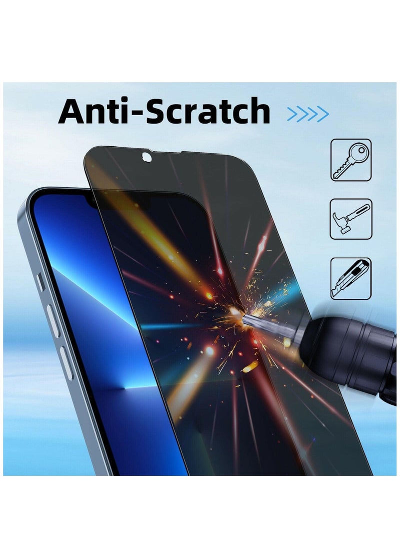 ELTRAZONE iPhone 13 Pro 5G 6.1 inch, Privacy Tempered Glass Screen Protector, Easy Installation Bubble Free - Image 4
