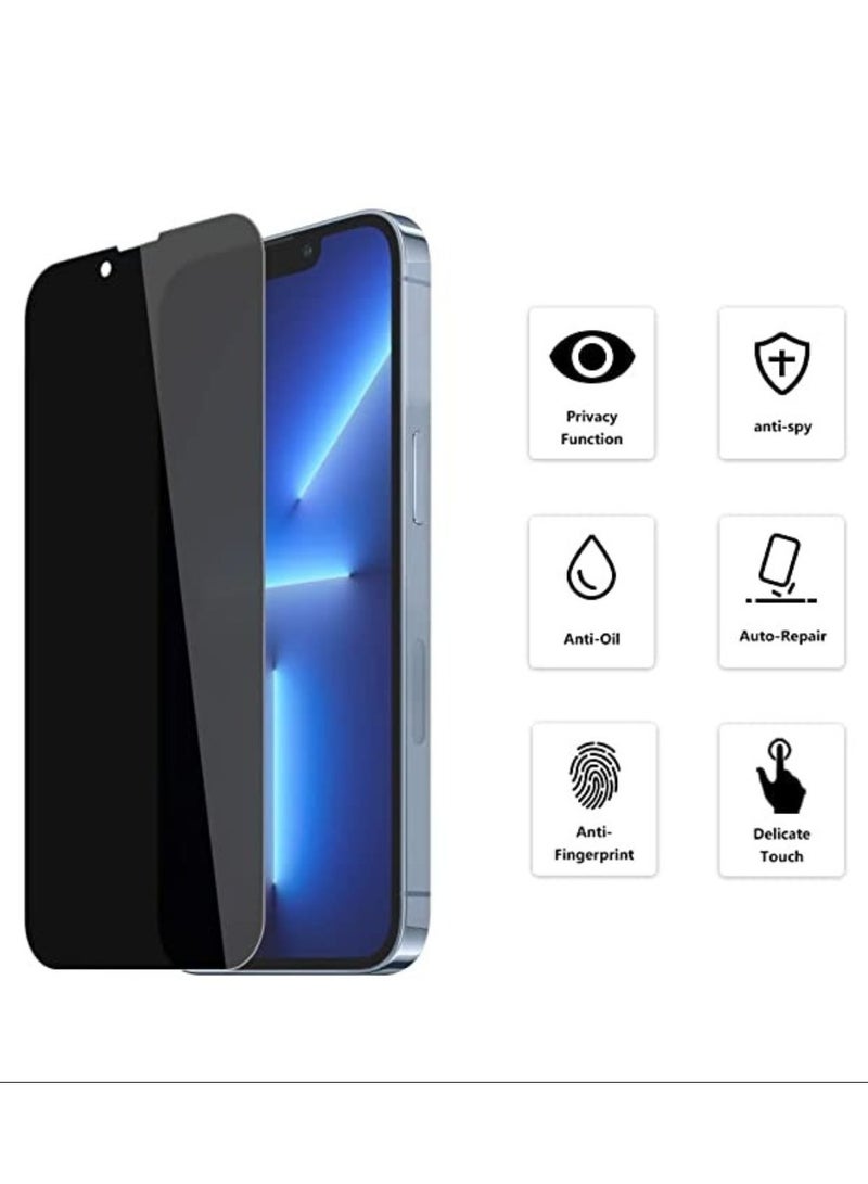 ELTRAZONE iPhone 13 Pro 5G 6.1 inch, Privacy Tempered Glass Screen Protector, Easy Installation Bubble Free - Image 2