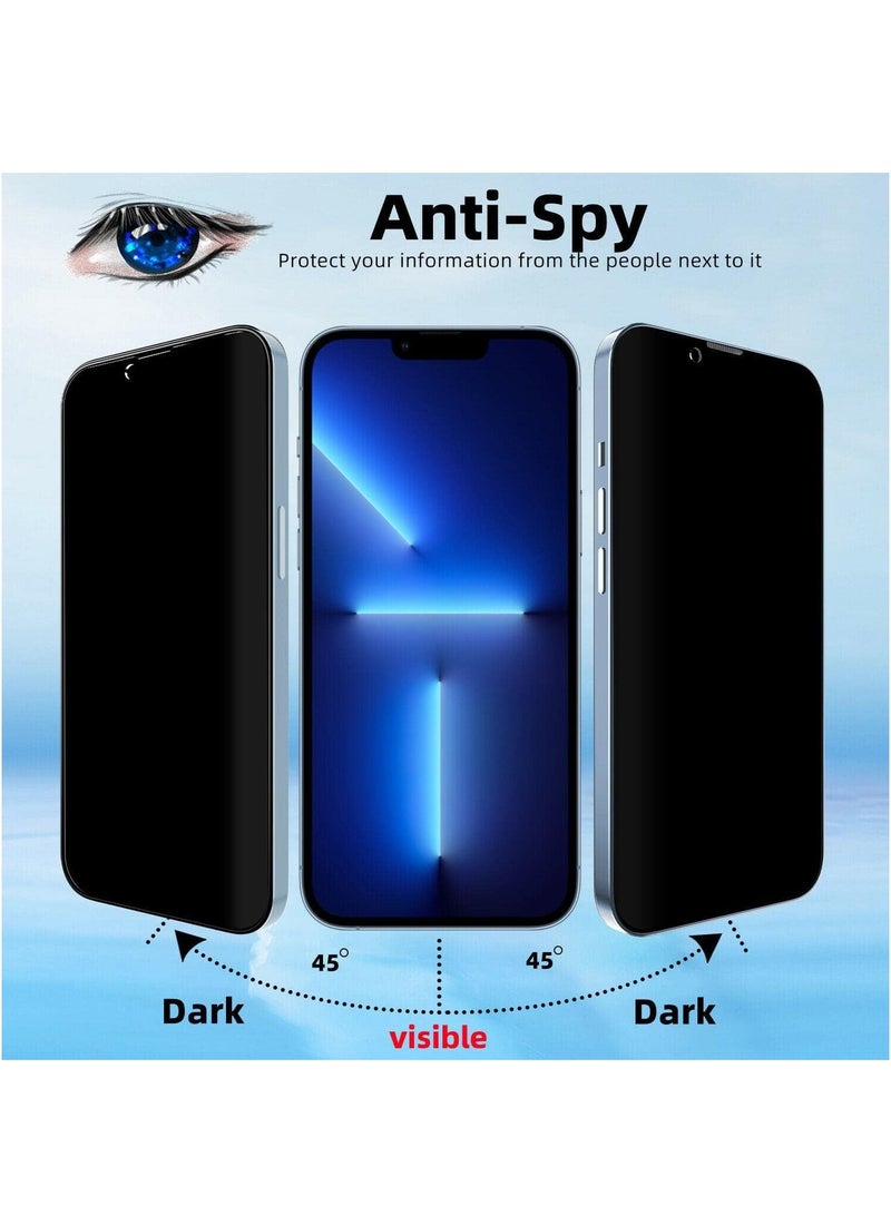 ELTRAZONE iPhone 13 Pro 5G 6.1 inch, Privacy Tempered Glass Screen Protector, Easy Installation Bubble Free - Image 3