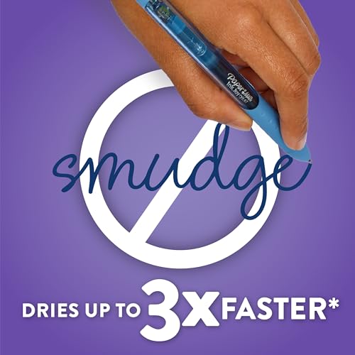 Paper Mate InkJoy Gel Pen Fine Point Black Ink Pens 0.5mm Fine Tip Ergonomic Comfort Grip Box of 12 - Image 4