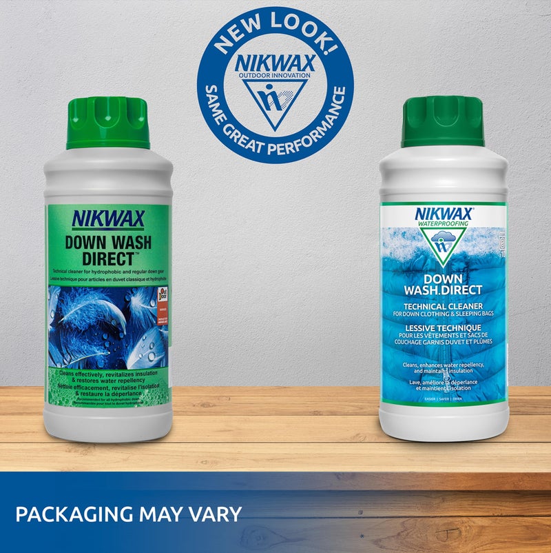 Nikwax Down, Down Wash.Direct, 1L, Specialty Cleaner for Down Jackets, Outerwear, Vests, Sleeping Bags, Quilts, and Bedding, Restores Loft, Warmth, Insulation, and Water Repellency - Image 2