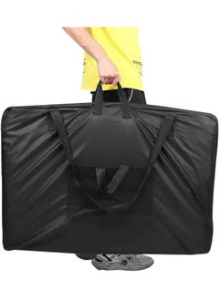 klarako Massage Table Carry Case Black Universal Portable Massage Bed Carrying Bag Canvas Shoulder Bag for Foldable Spa Tables Accessories (for Massage Bed About 180 * 60 * 65 cm)  - Image 1