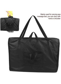 klarako Massage Table Carry Case Black Universal Portable Massage Bed Carrying Bag Canvas Shoulder Bag for Foldable Spa Tables Accessories (for Massage Bed About 180 * 60 * 65 cm)  - Image 3