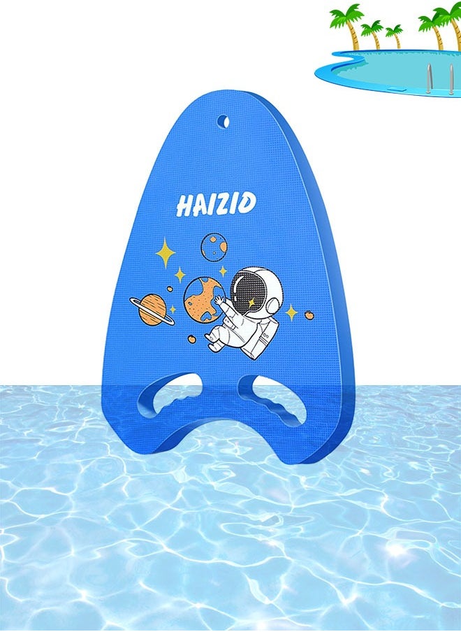 HAIZID Swimming Kickboard Floating Boards for Beginner, with Handrail Holes Cartoon Swim Board for Kids Adults  - Image 1