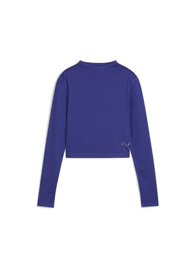 PUMA INTERGALACTIC Long Sleeve Crop Top Women - Image 1