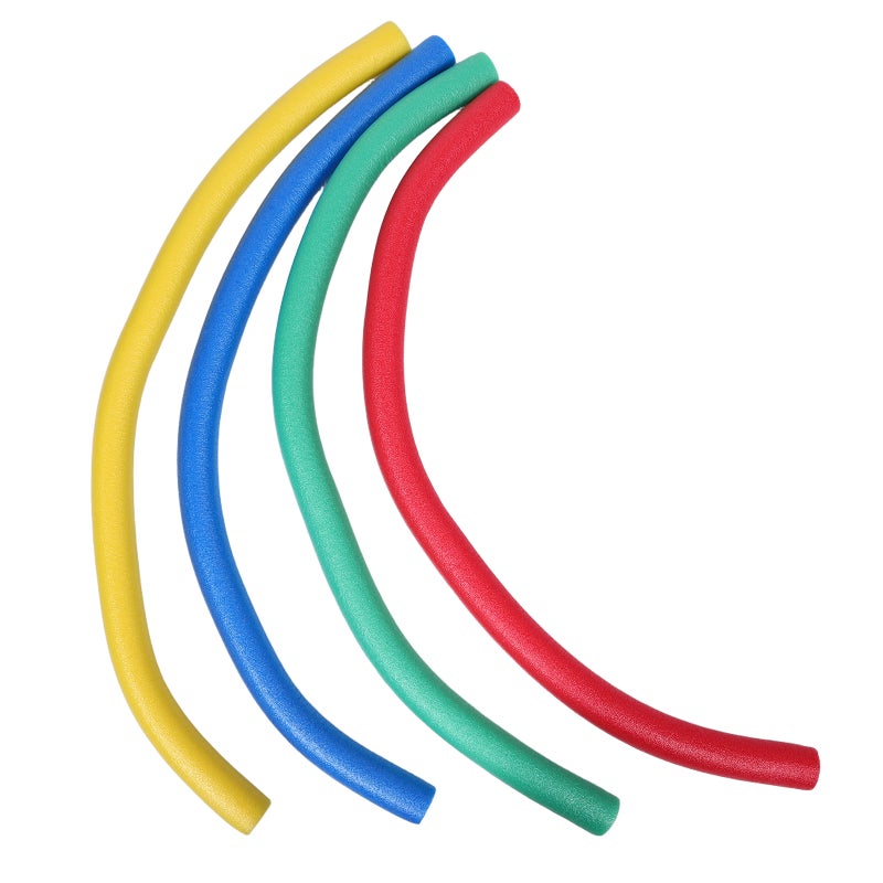 4pcs Pool Noodles - Soft Large Noodle Tube - Bulk Swim Stick - Pool Toy - Floating Training Device - Exercise Aid - Image 5